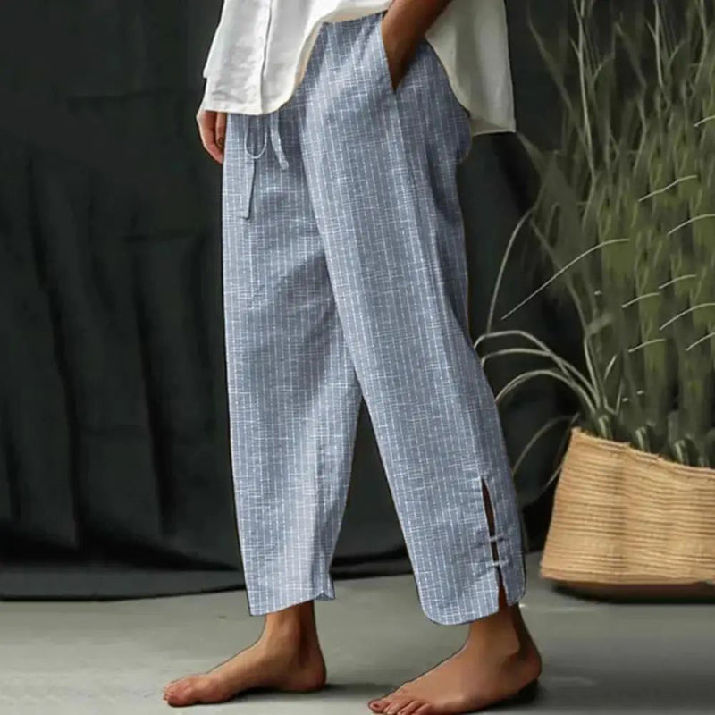 Bellie Comfortable Trousers with Artisan Look