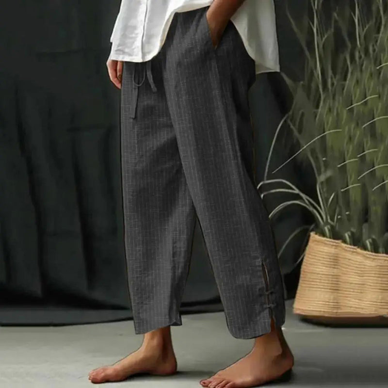 Bellie Comfortable Trousers with Artisan Look