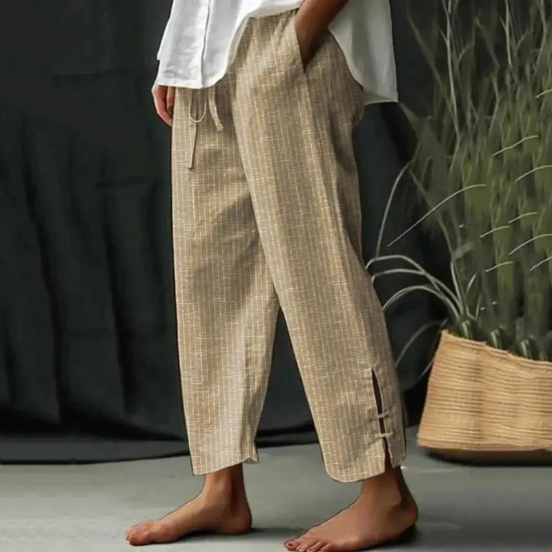 Bellie Comfortable Trousers with Artisan Look
