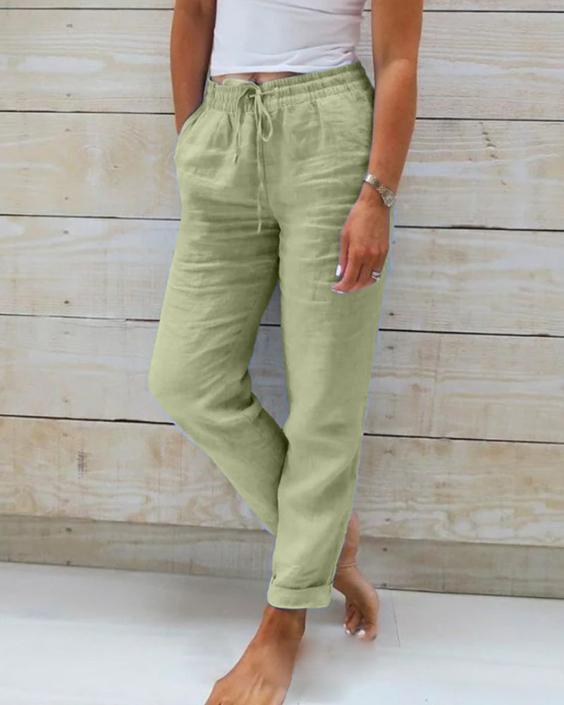 Esteralda | Trousers with Elastic Waist
