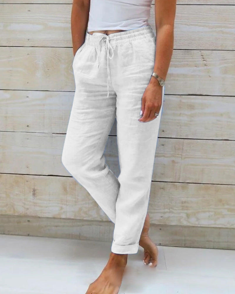 Esteralda | Trousers with Elastic Waist