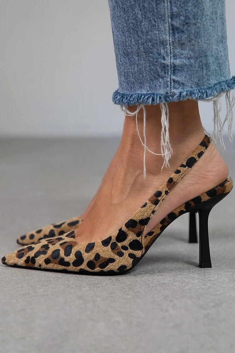Pumps with Animal Print