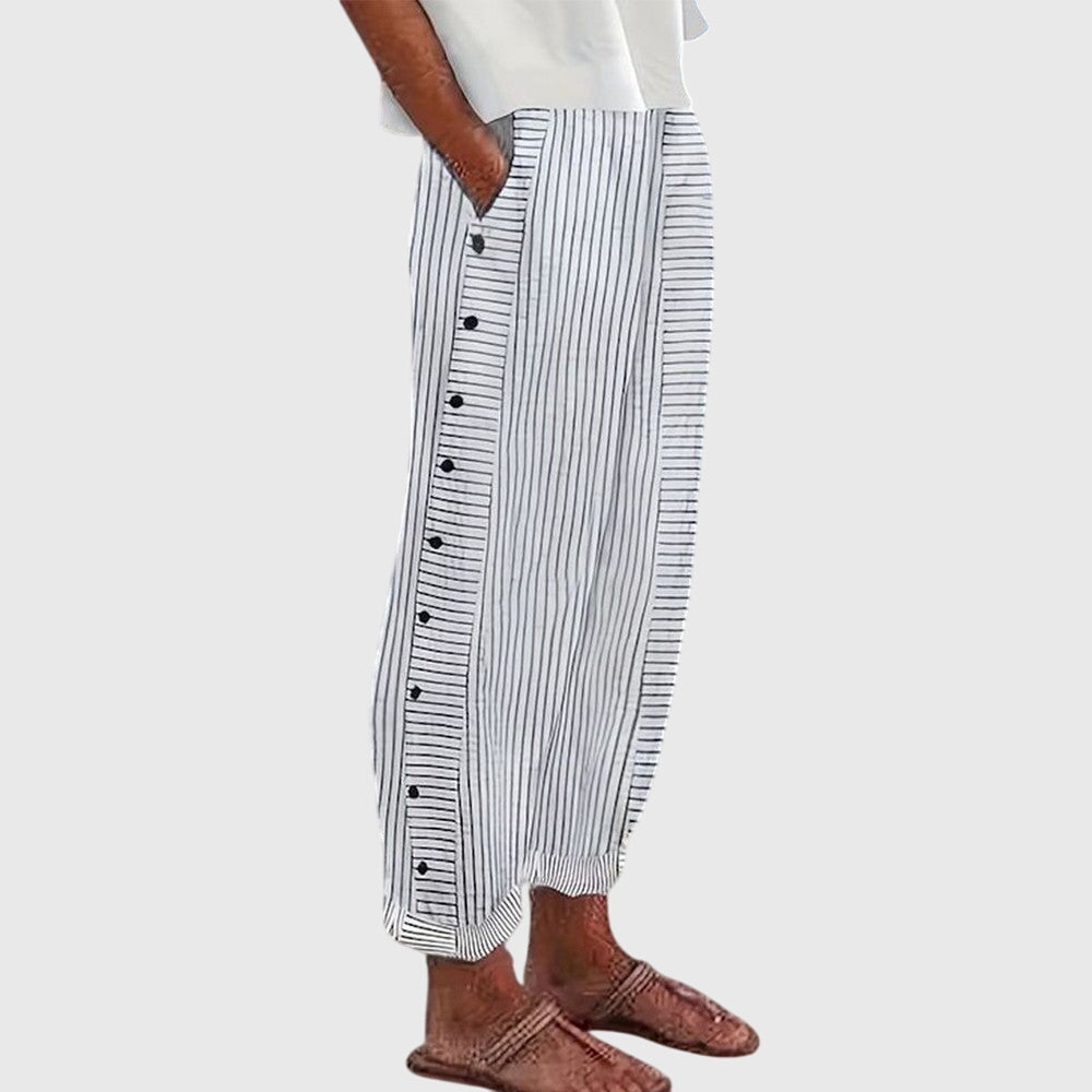 Bertha Elegant Wide Trousers