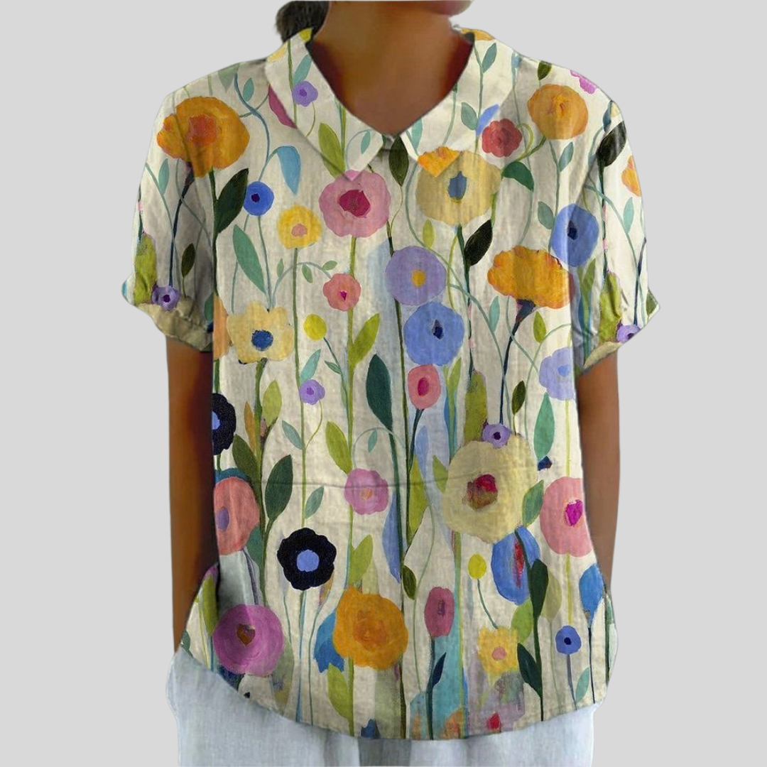 Elegant Floral Top