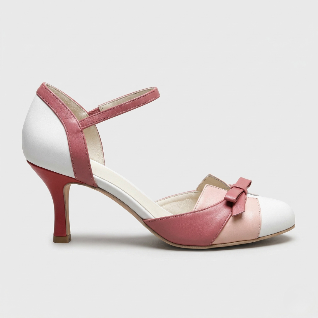 Alana | Comfortable Colour Block Heels