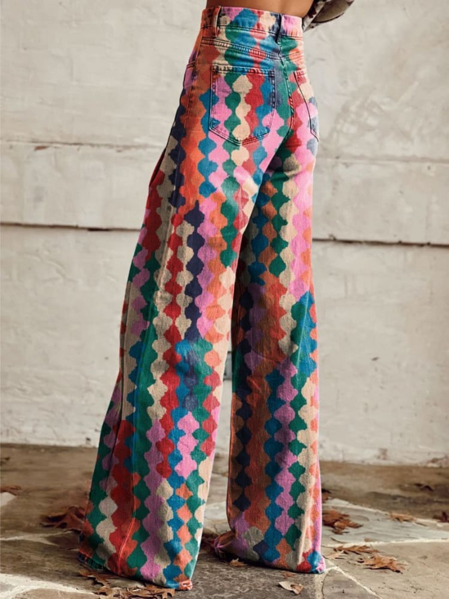 Amélie - Elegant Boho Trousers
