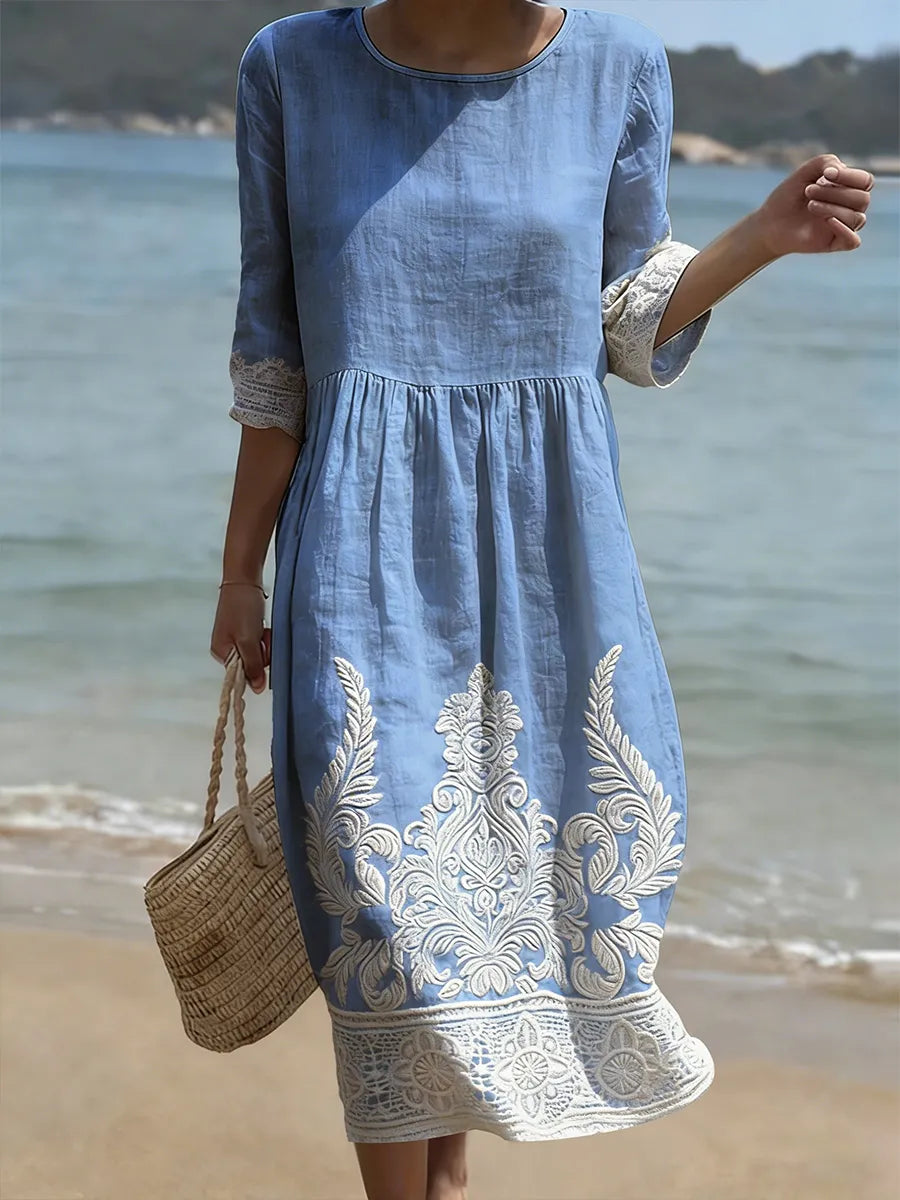 Women's Casual Floral Print Dress