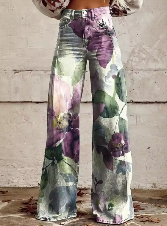 Alessia - Retro Chic Boho Trousers