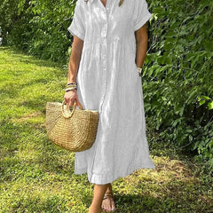 Women’s Dress | Striped Button-Up
