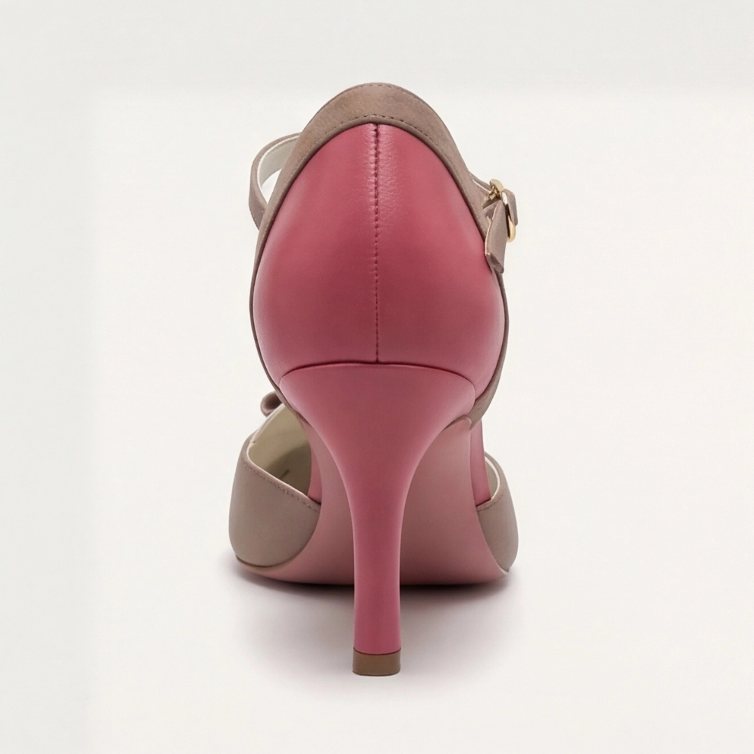 Alana | Comfortable Colour Block Heels