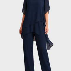 Aurora | Two-Piece Set with Palazzo Trousers