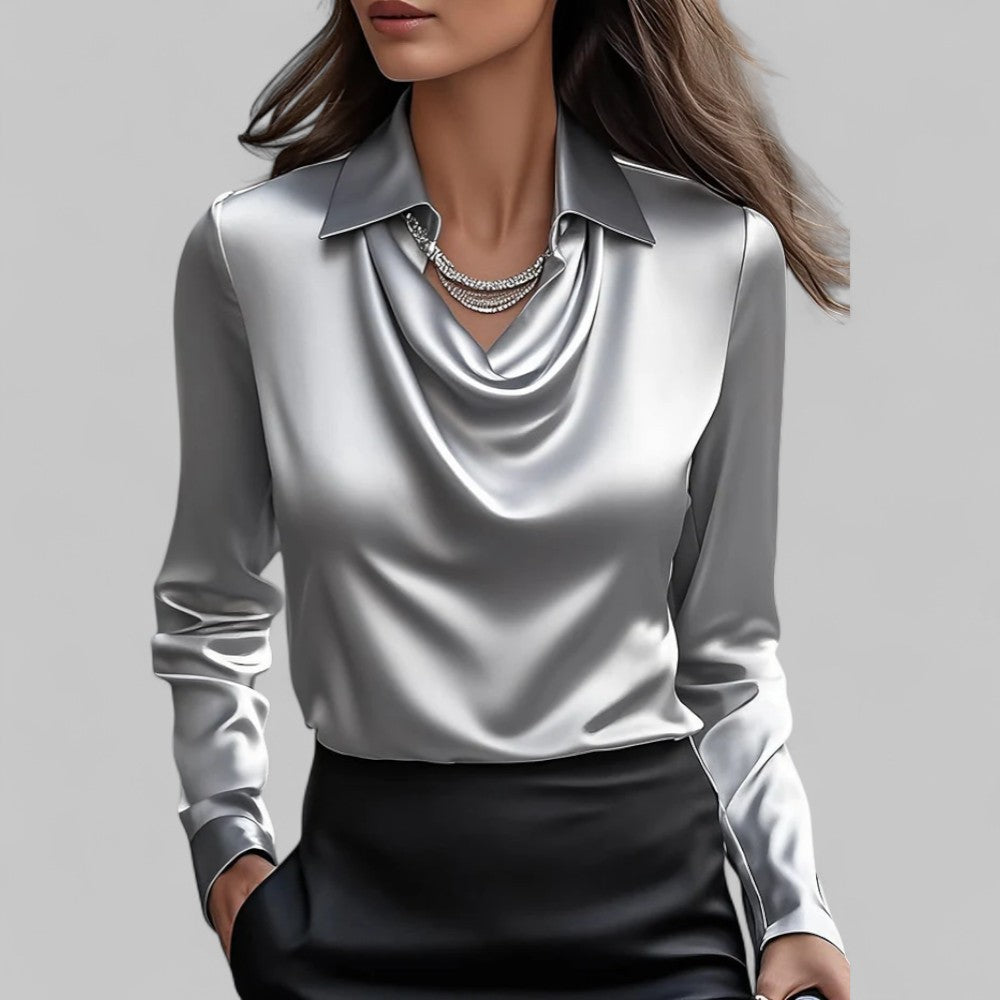 Rose | Draped Blouse