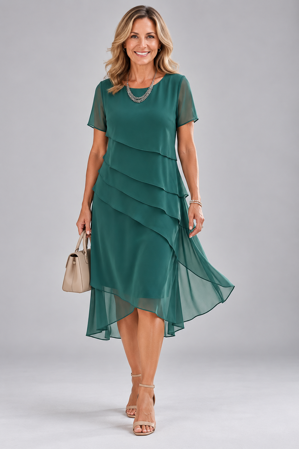 Juliette Flowing Midi Dress