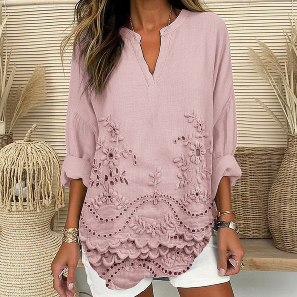 Viva | Chic Printed Blouse