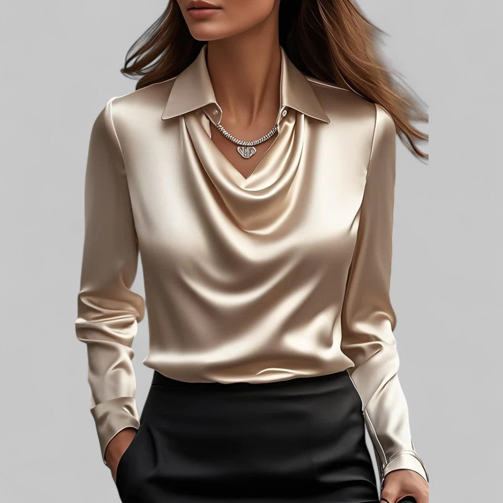 Rose | Draped Blouse