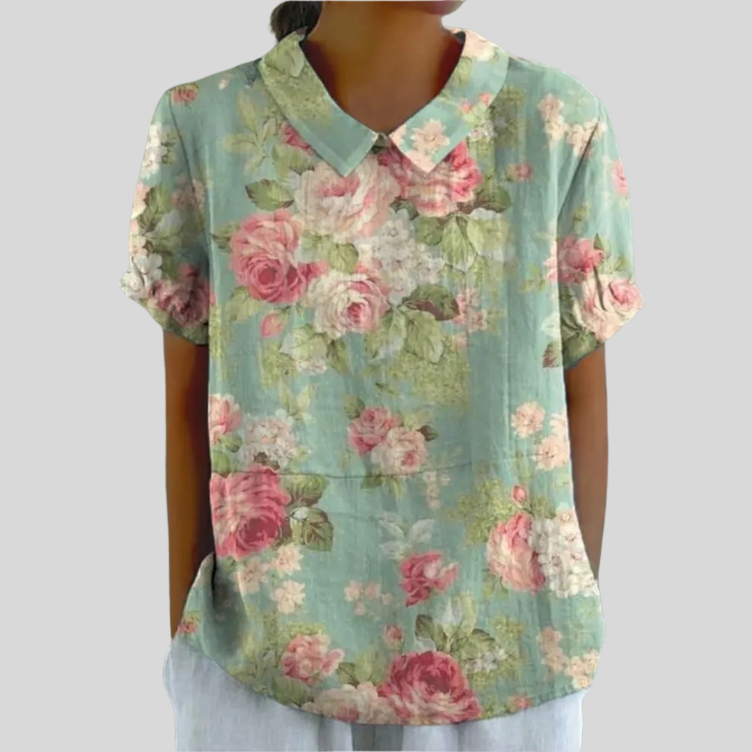 Elegant Floral Top