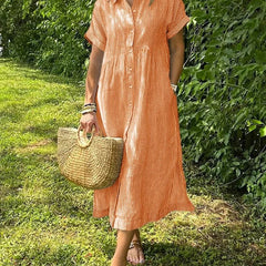 Women’s Dress | Striped Button-Up