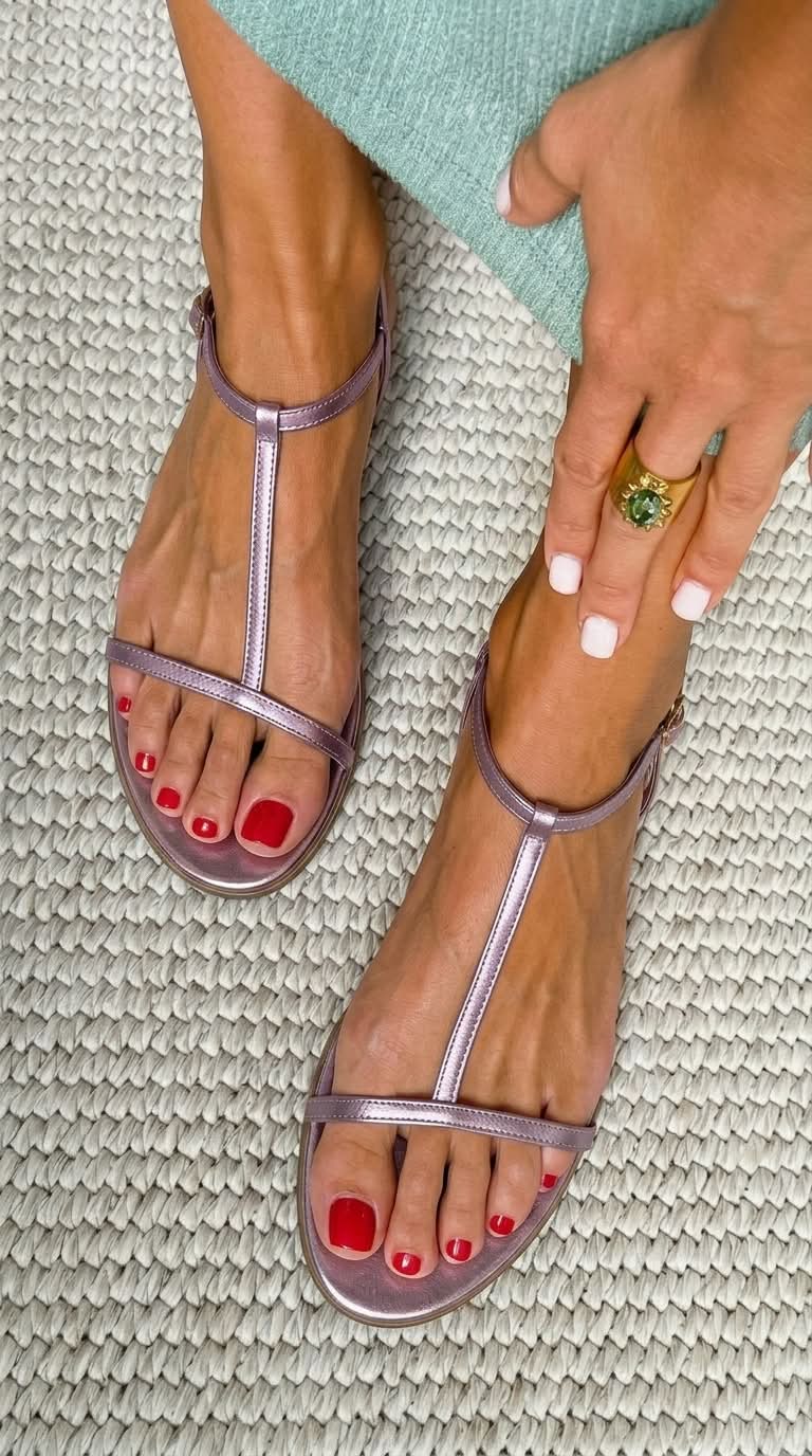 Bianca | Golden Summer Sandals