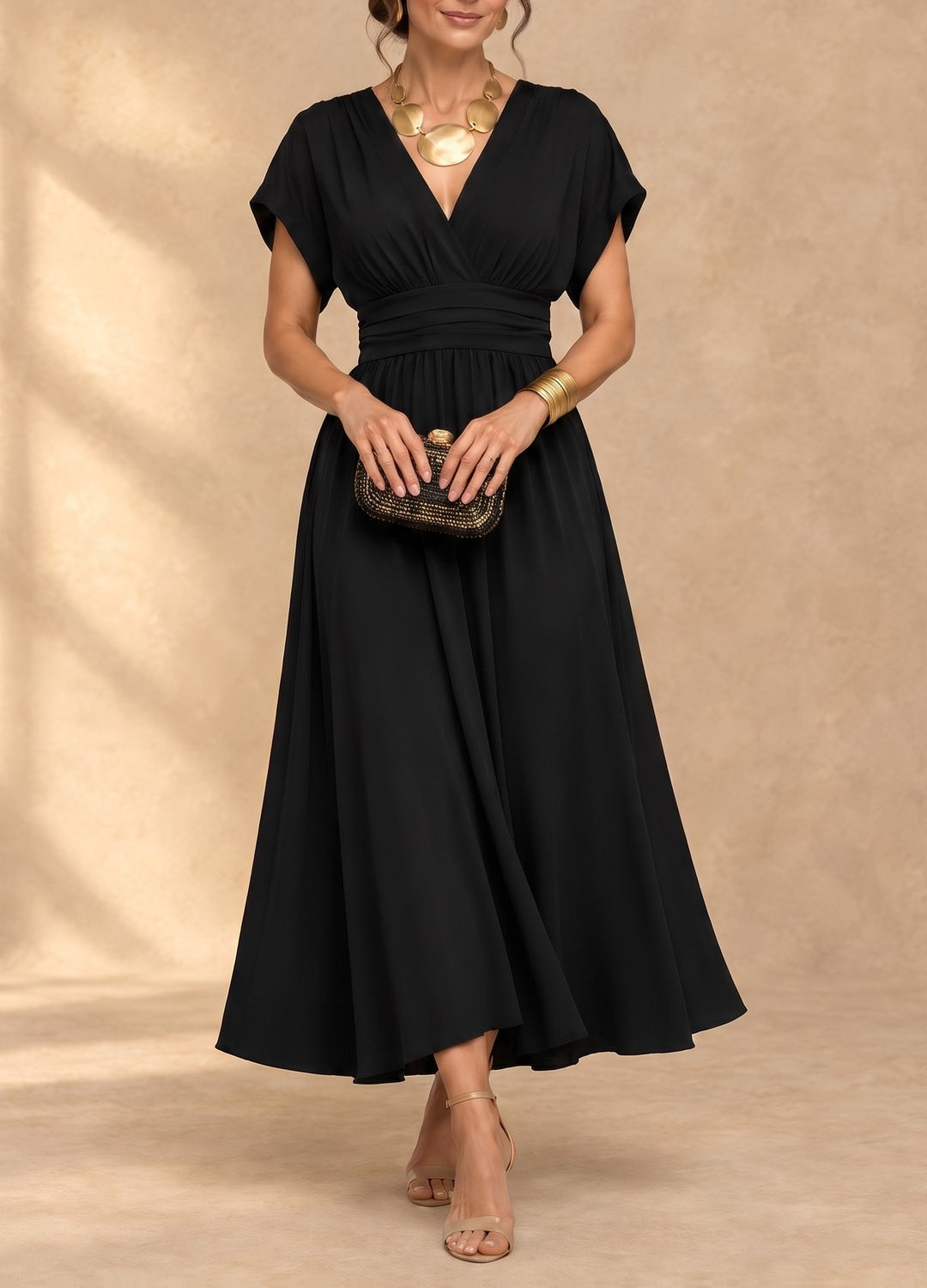 Georgie | Wrap Midi Dress