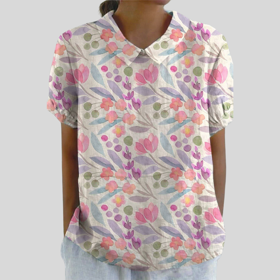 Elegant Floral Top