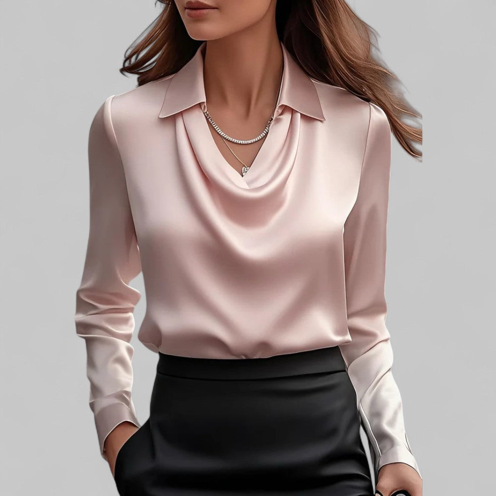 Rose | Draped Blouse