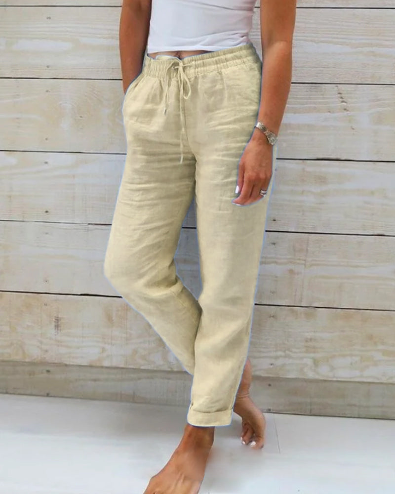 Esteralda | Trousers with Elastic Waist