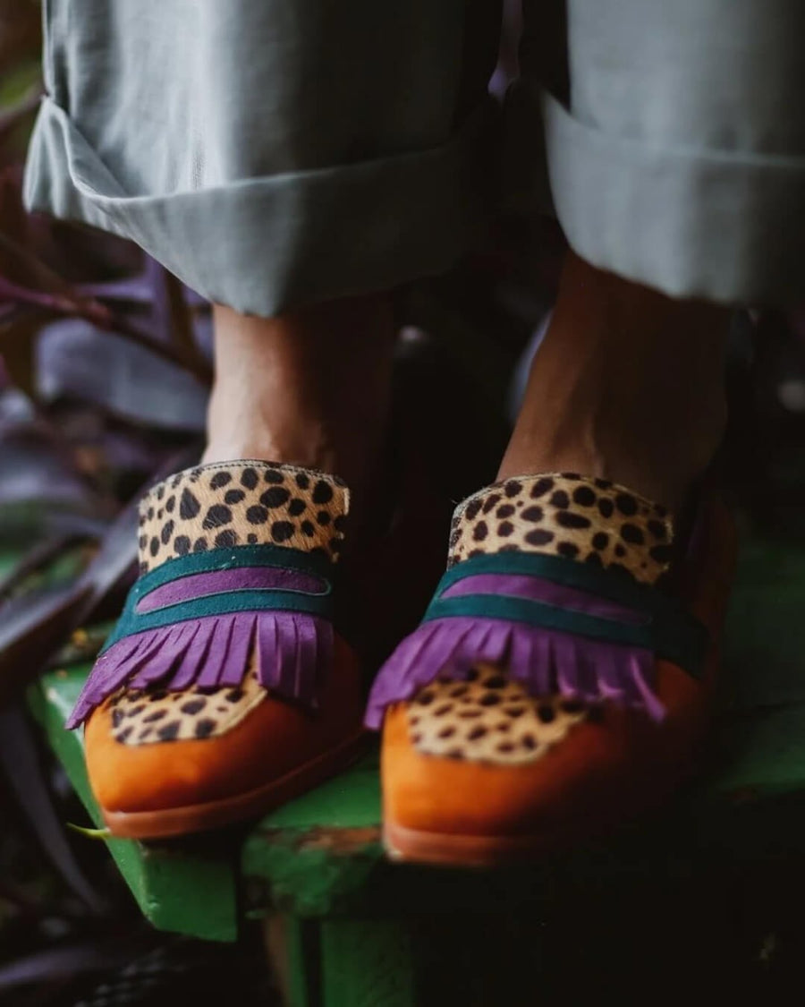 Chiara Glossy Effect Loafers