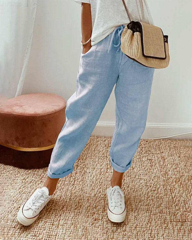 Lianne Flowing Comfort Trousers