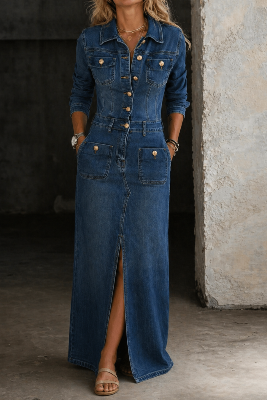 Leila | Classic and Comfortable Denim Jacket