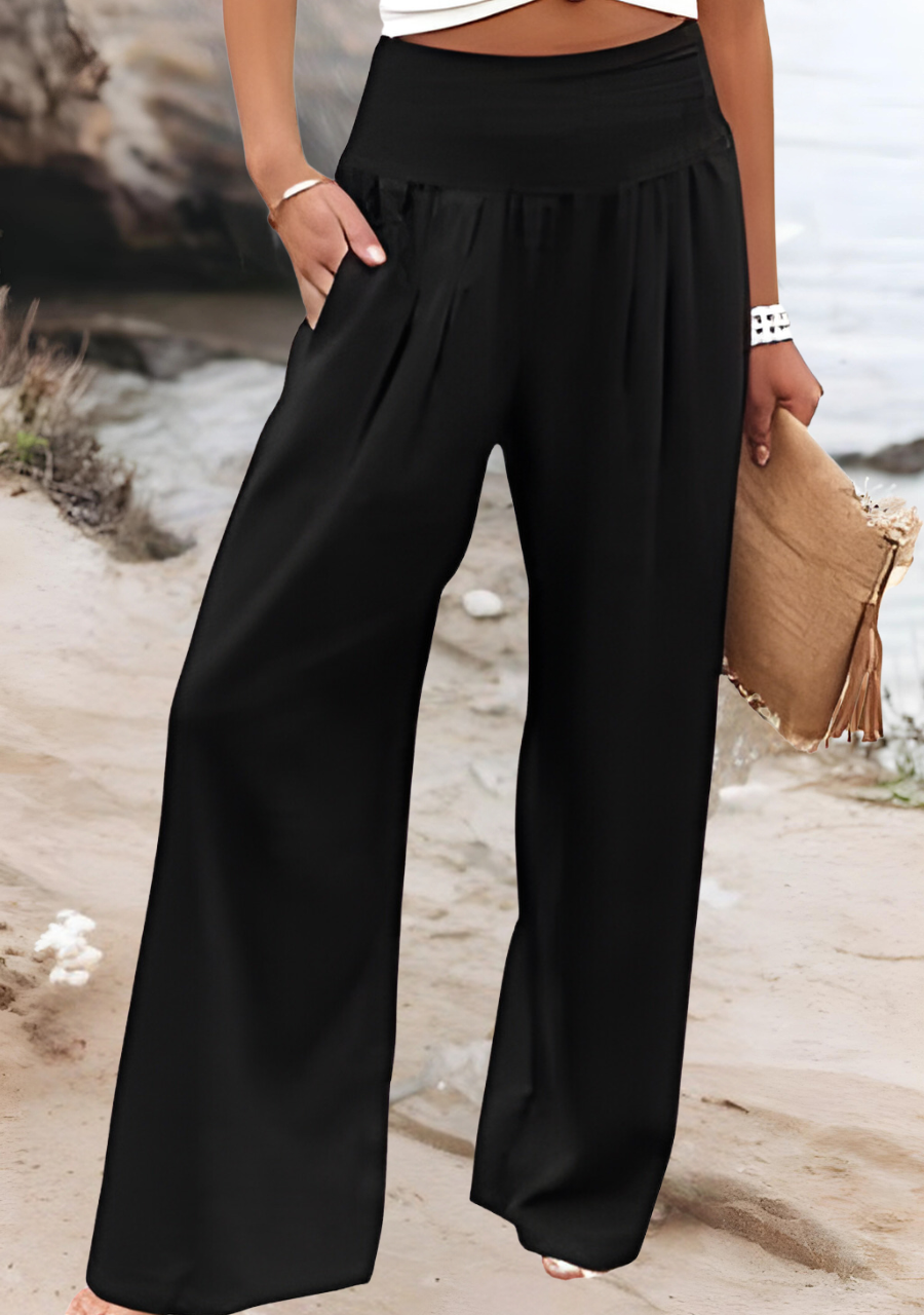 Aileen Wide Beach Trousers