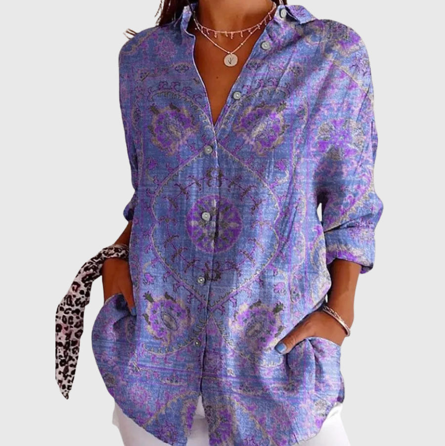 Ineke Light Blouse with Print