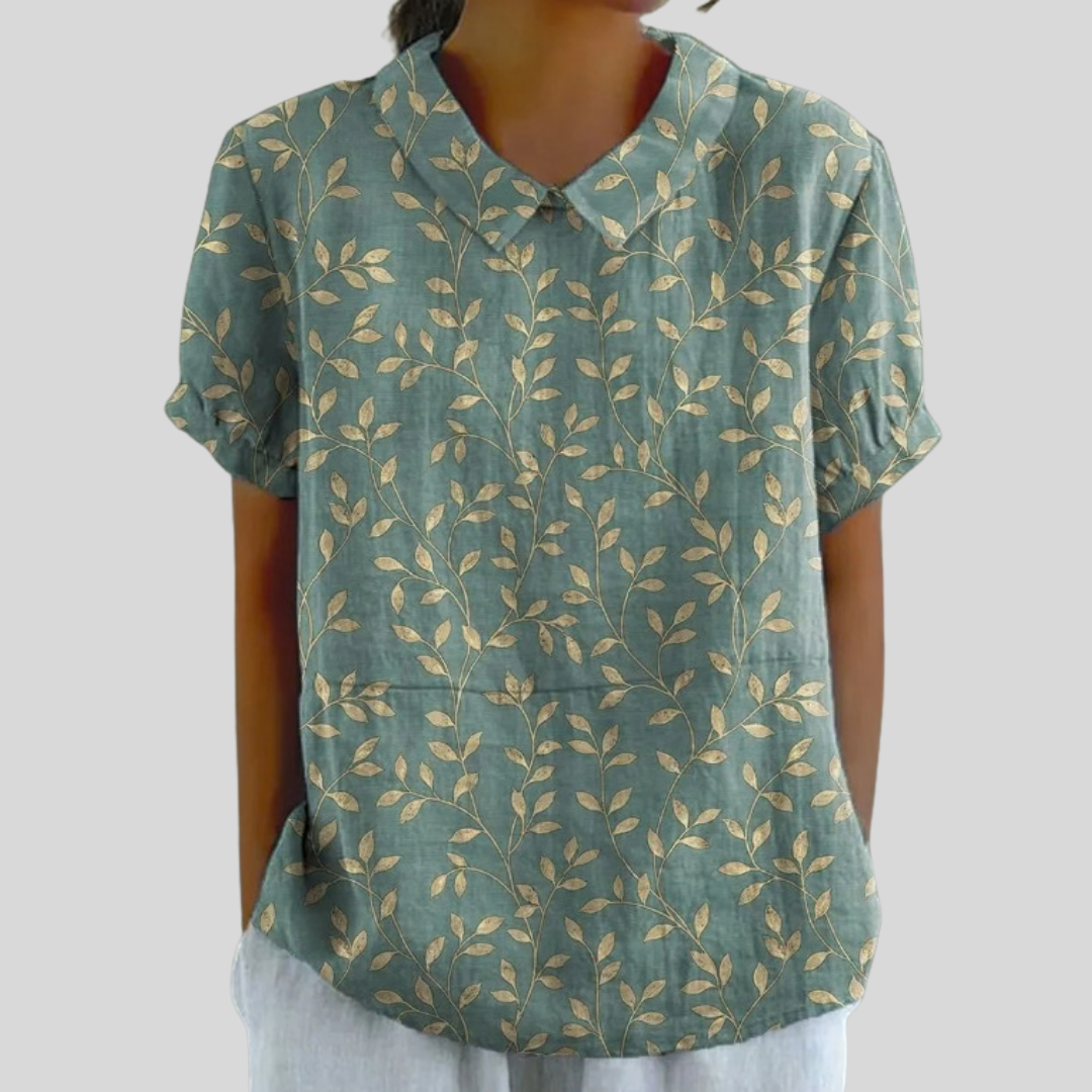 Elegant & Comfortable Floral Top