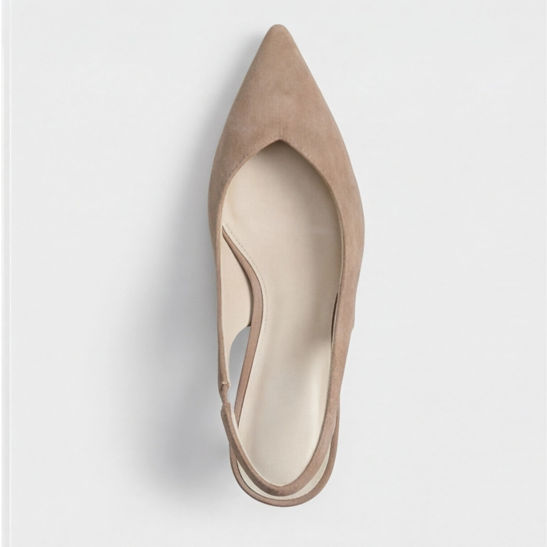 Giselle | Orthopaedic Sling Back Pointed Heels
