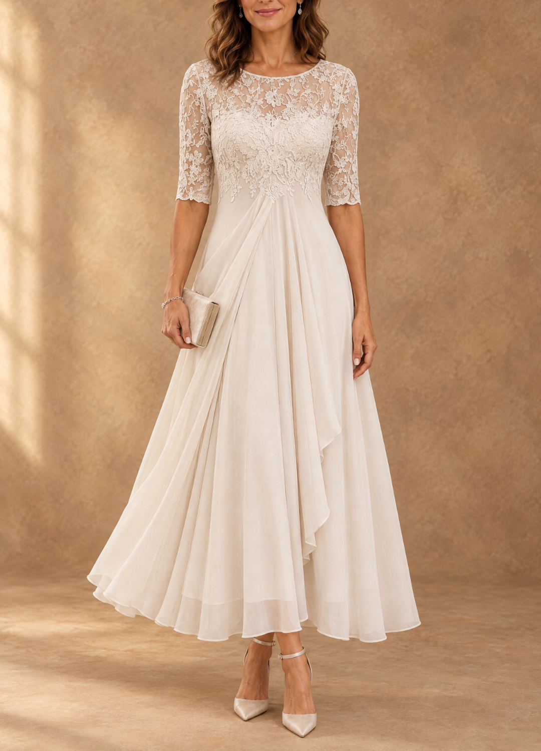 Abella | Tea-Length Dress
