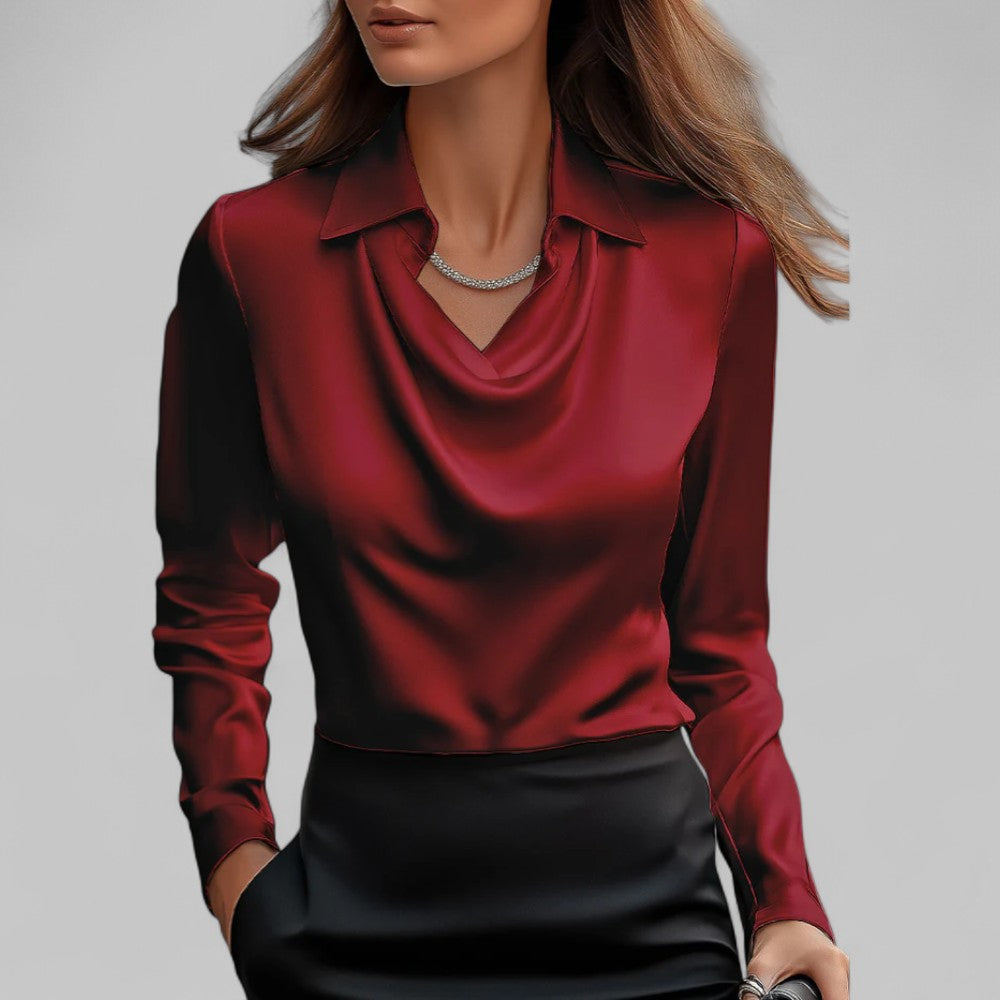 Rose | Draped Blouse