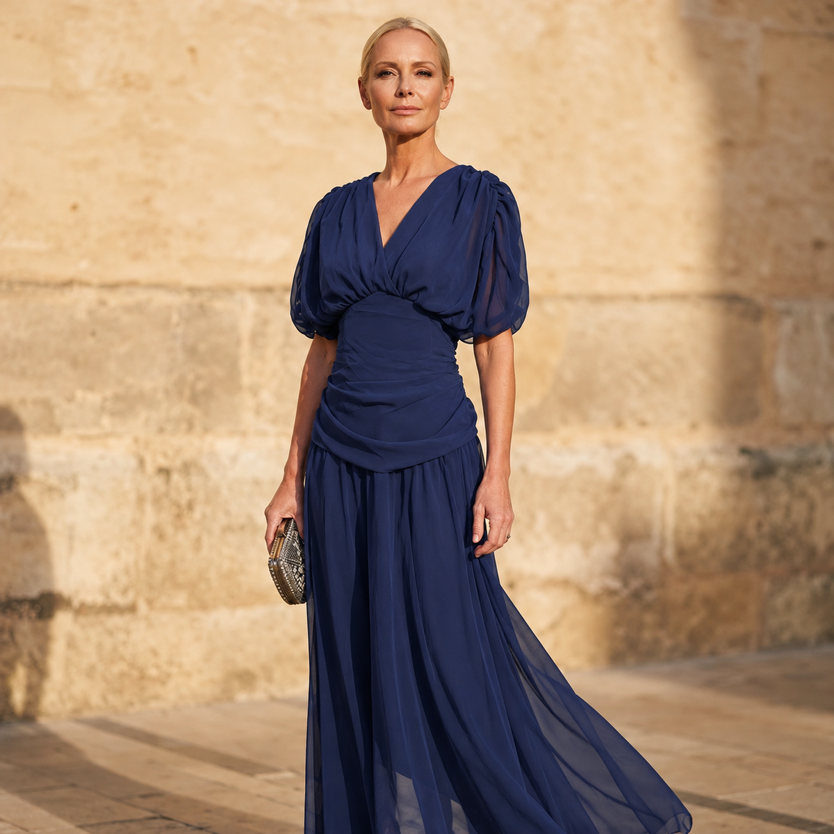 Mikaela | Off-Shoulder Maxi Dress
