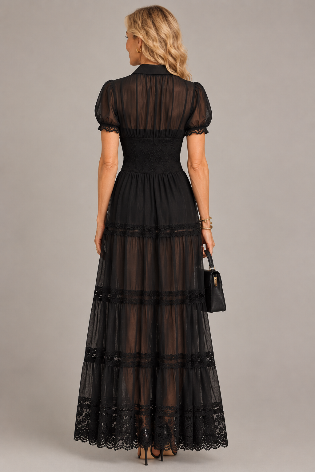 Amélie Elegant Maxi Dress