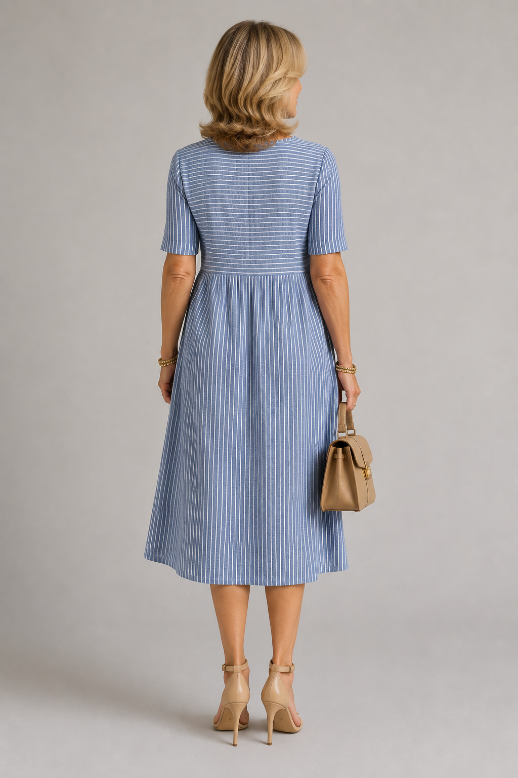 Sofia Striped Dress