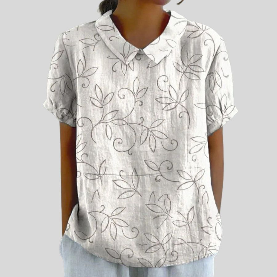 Top Floral Comfortable Elegant