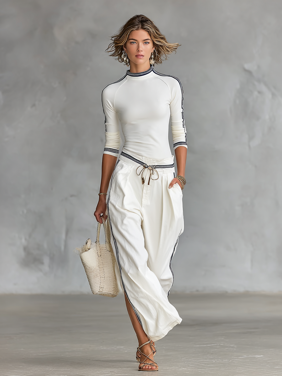 Ginevra - Two-Piece Sports Set with Wide Trousers