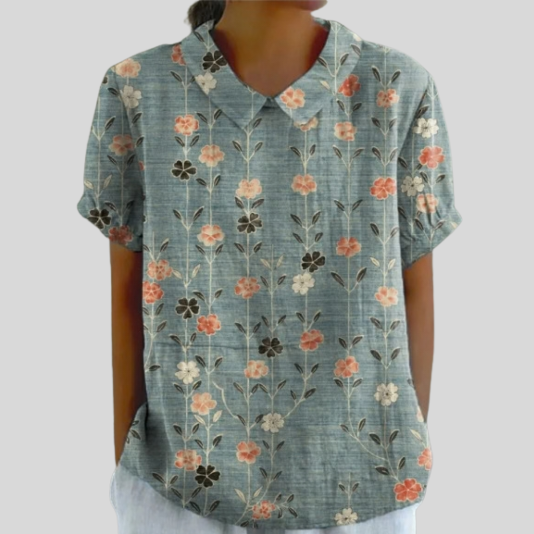 Elegant Floral Top