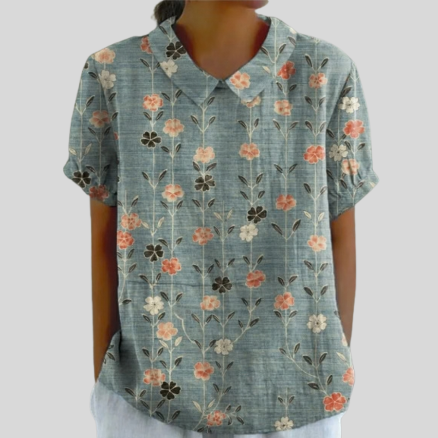 Elegant Floral Top