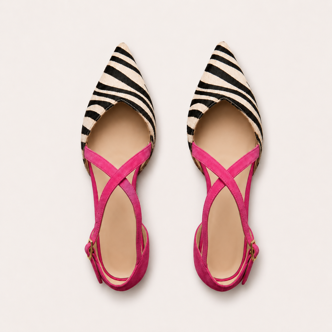 Fern - Ballet Flats with Straps