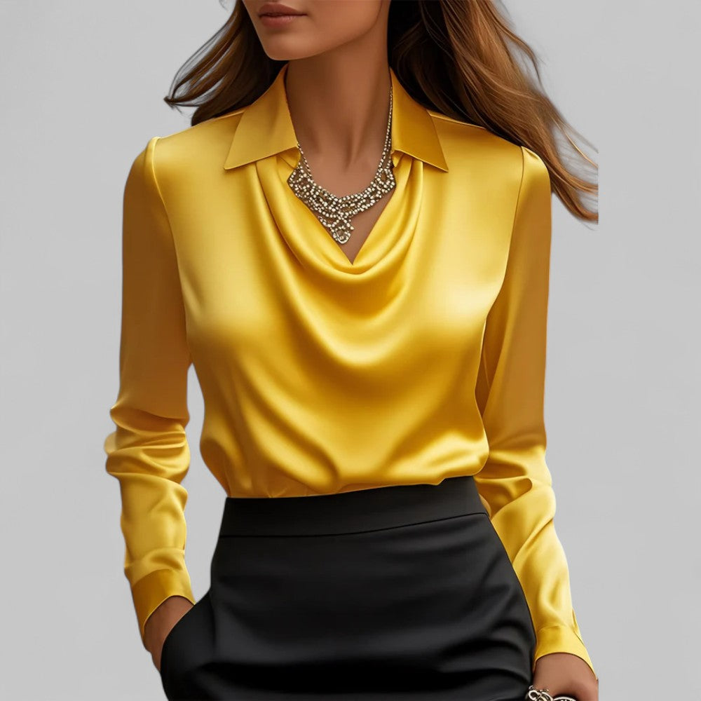Rose | Draped Blouse