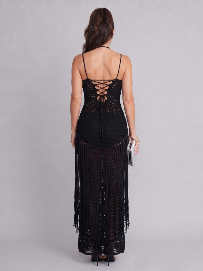 Zephyra Noir Dress