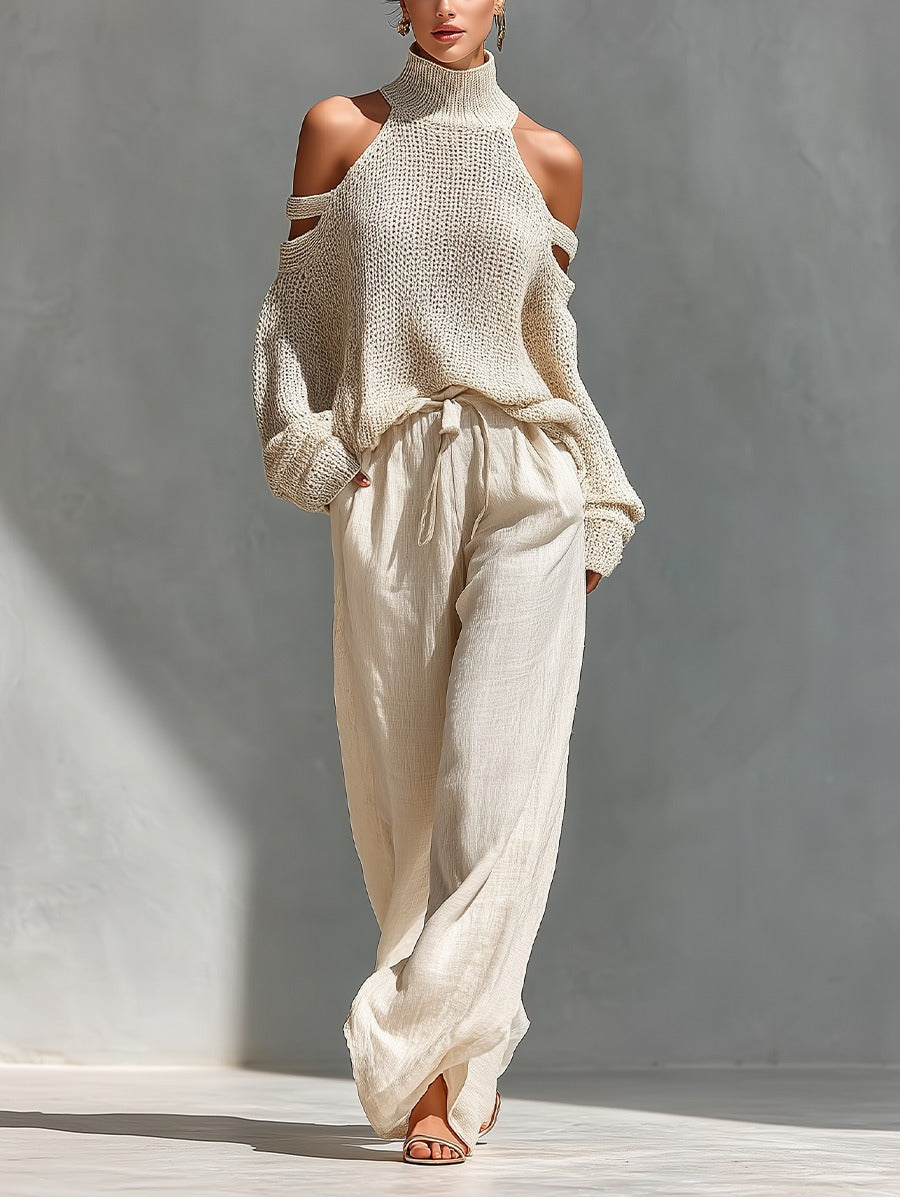 Alessia | Two-Piece Set with Off-Shoulder Design