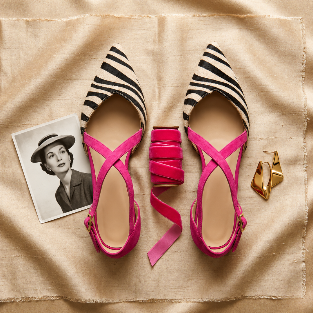 Fern - Ballet Flats with Straps