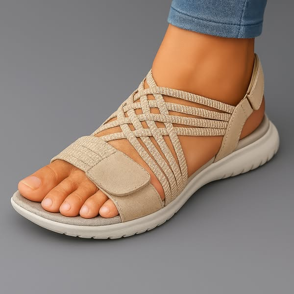 Anne | Woven Comfort Sandals