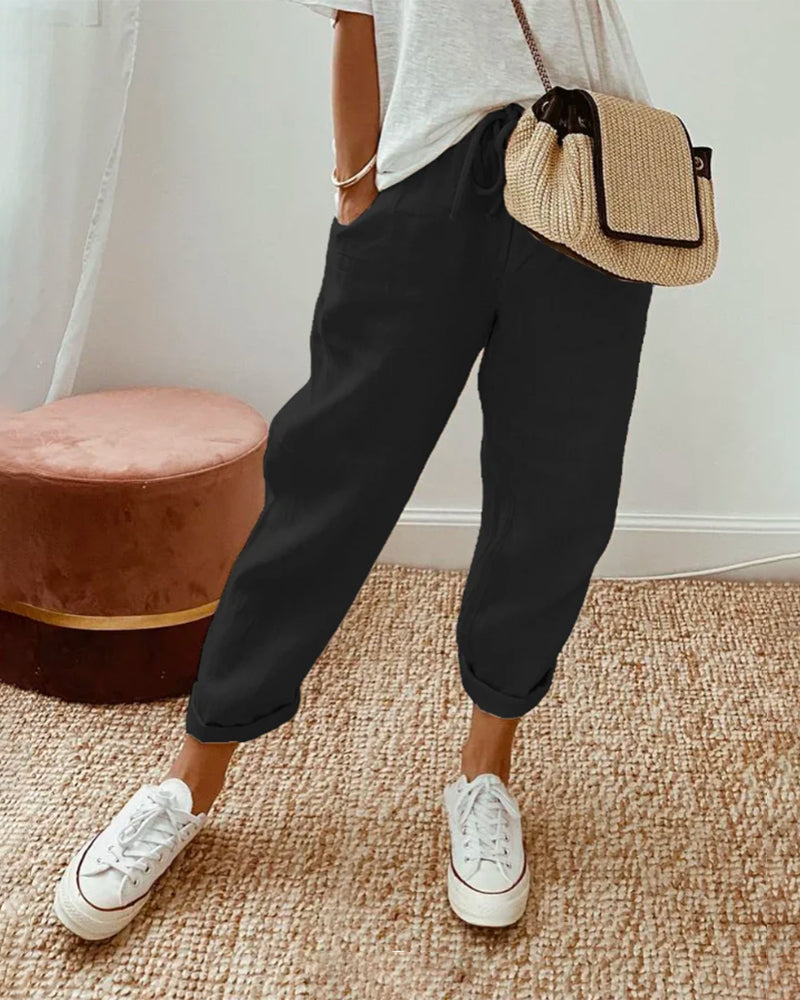 Lianne Flowing Comfort Trousers