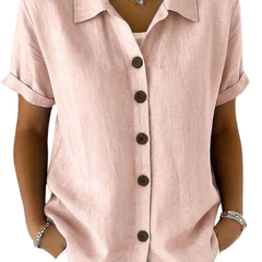 Gracie | Relaxed Short Sleeve Women’s Shirt